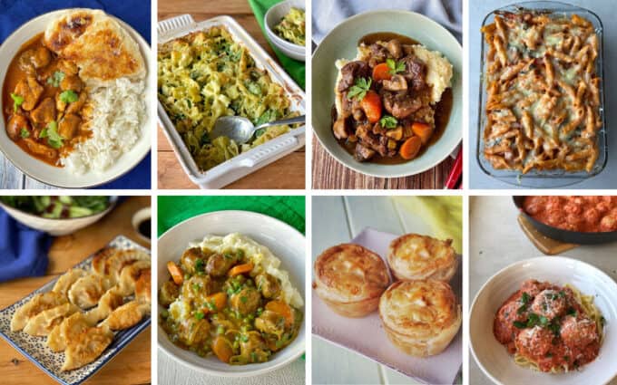 My 16 Favourite Freezer Meals - VJ Cooks