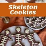 THE PROCESS OF MAKING SKELETON COOKIES