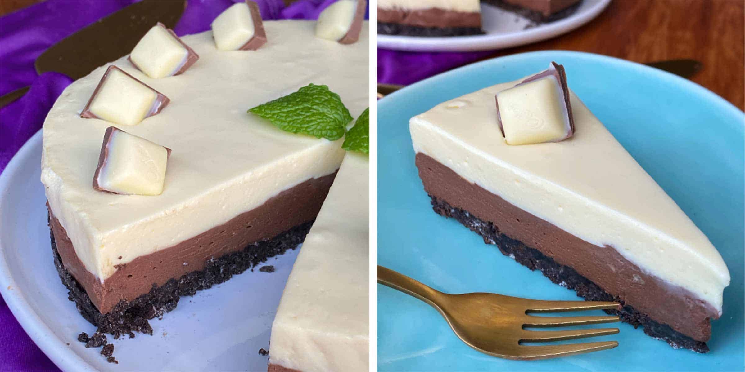 Top Deck Chocolate Cheesecake VJ Cooks