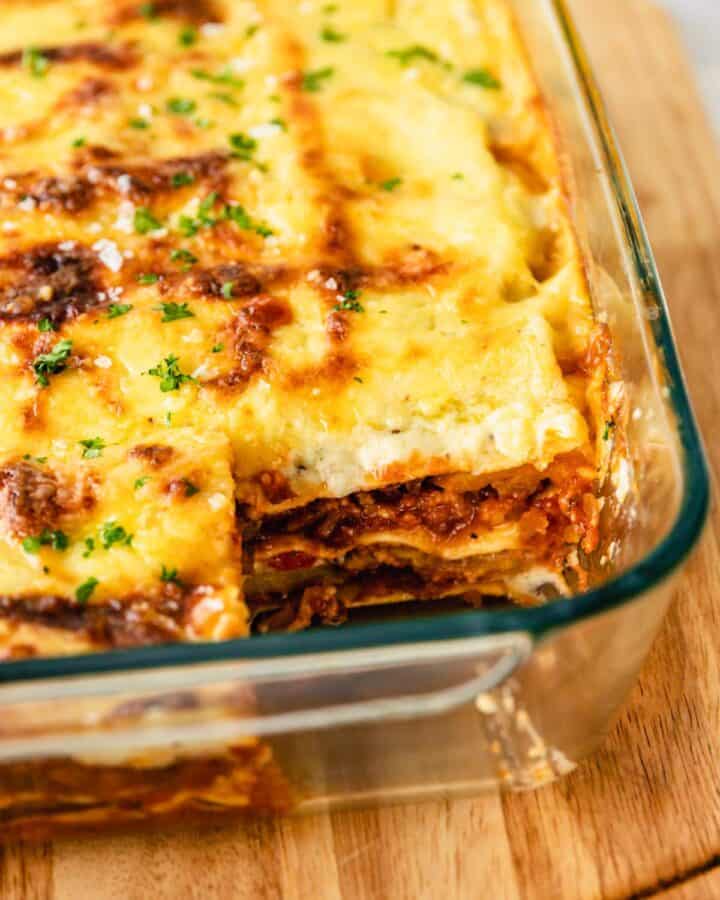 Vegetarian Lasagne VJ Cooks