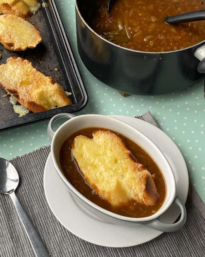 French Onion Soup - VJ Cooks