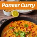 The process of making a Paneer Curry