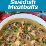 The process of making Swedish Meatballs