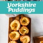 The process of making Yorkshire Puddings