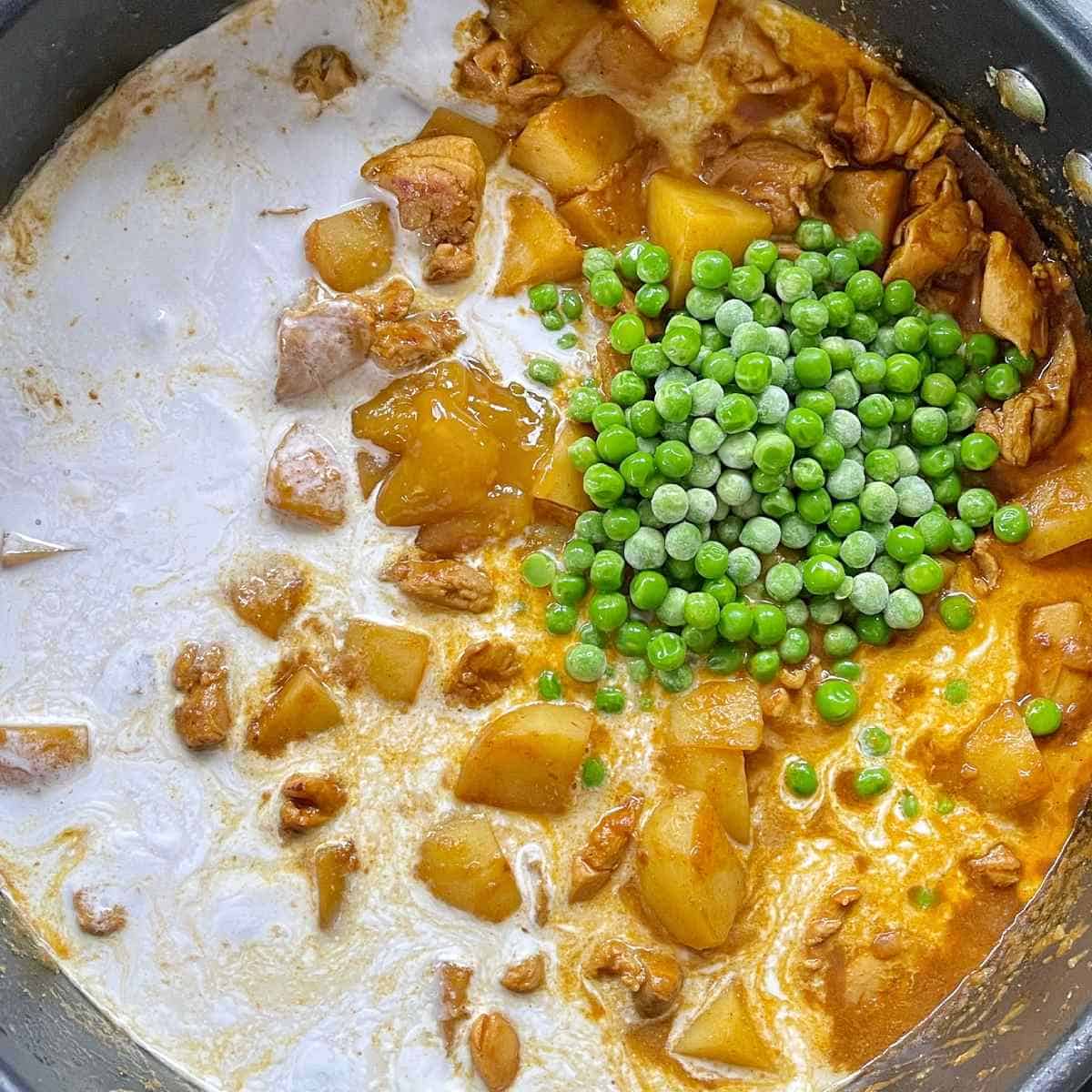 Chicken and Potato Curry - VJ Cooks