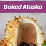 The process of making Baked Alaska