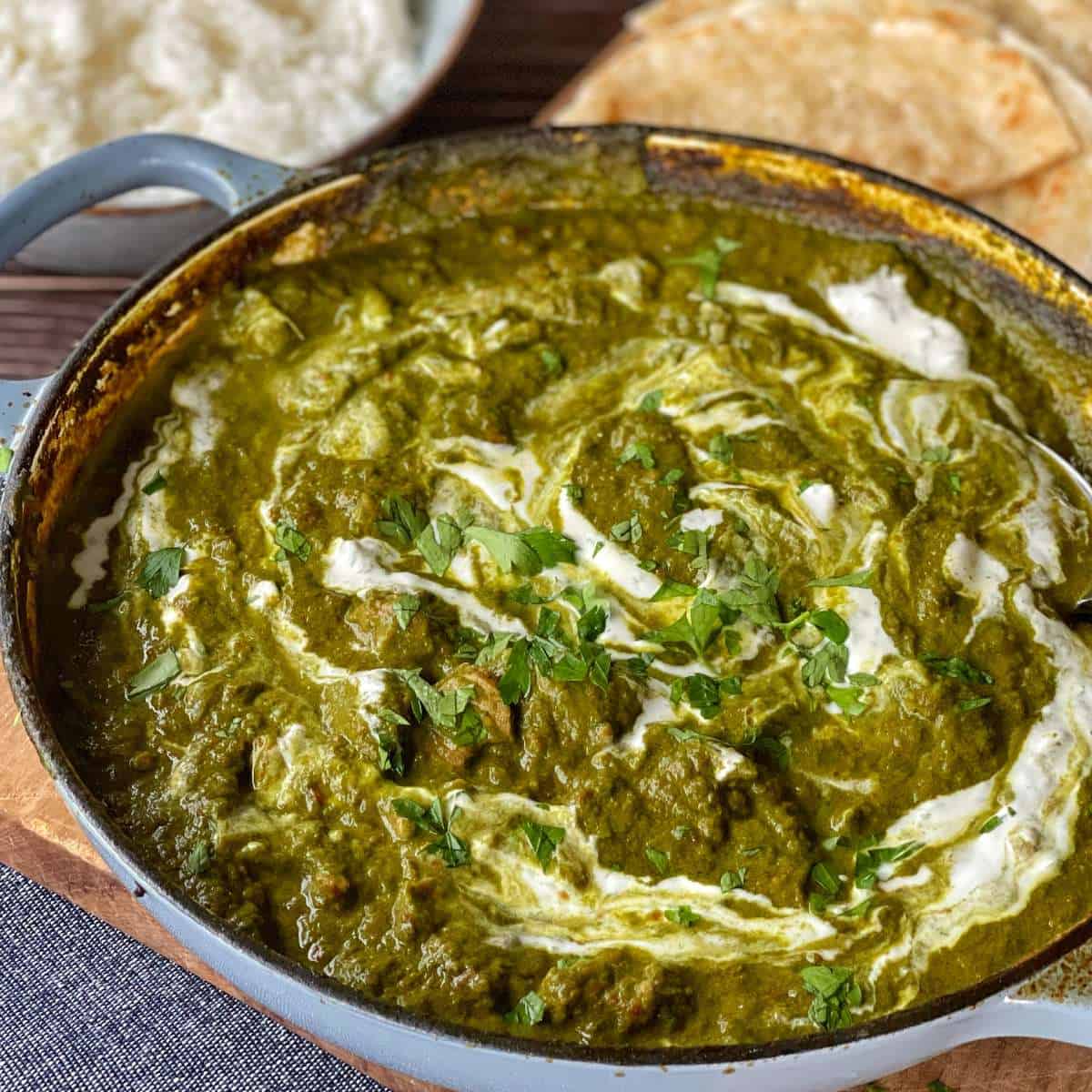 Lamb saag pressure cooker sale