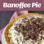 The process of making Banoffee Pie