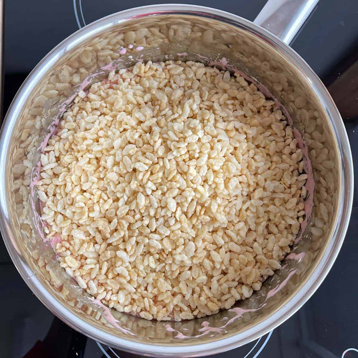 Marshmallow Rice Bubble Slice - VJ Cooks