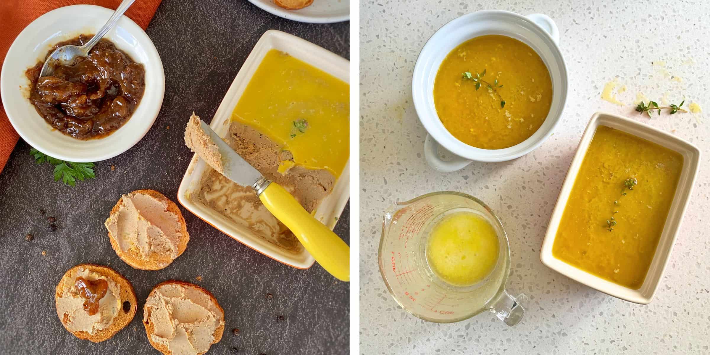 Chicken Liver Pâté with Crostini - VJ Cooks